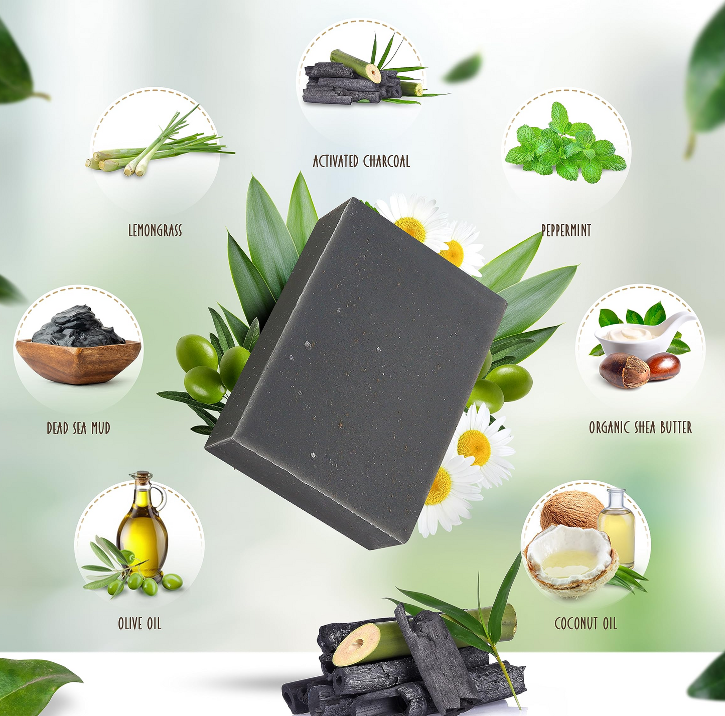 Bamboo Charcoal Detox Soap – Deep Cleansing & Pore Detox