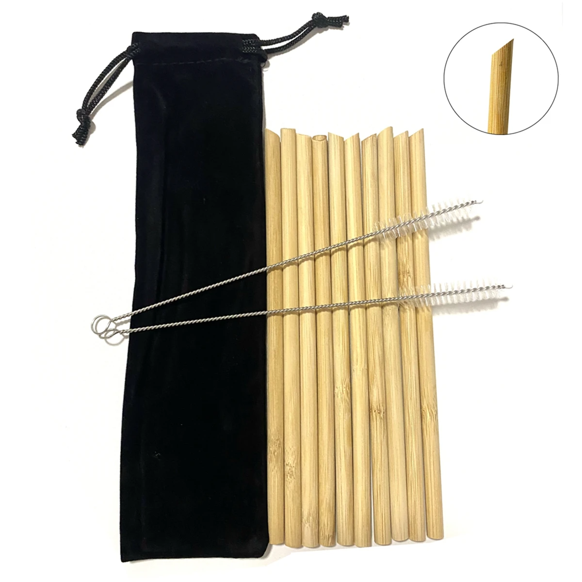 Bamboo Drinking Straws – Reusable, Natural & Eco-Friendly | Made in Vietnam