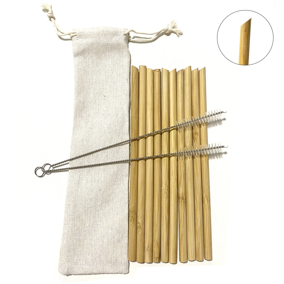 Bamboo Drinking Straws – Reusable, Natural & Eco-Friendly | Made in Vietnam