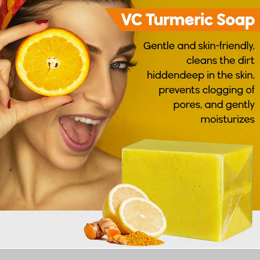 Best Turmeric & Lemon Soap for Dark Spots – Natural & Organic Skincare