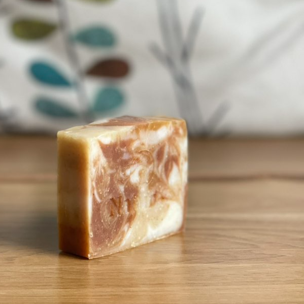 Turmeric Oatmeal Brightening Soap Bar – For Oily & Sensitive Skin