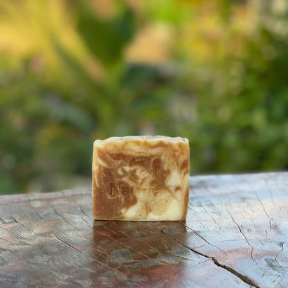 Turmeric Oatmeal Brightening Soap Bar – For Oily & Sensitive Skin