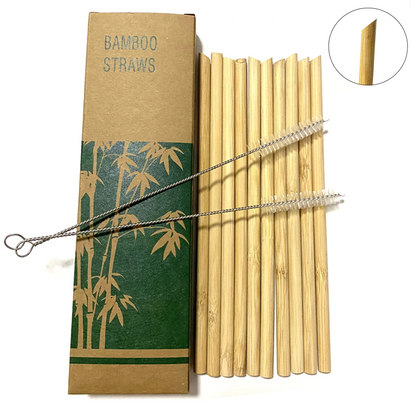 Bamboo Drinking Straws – Reusable, Natural & Eco-Friendly | Made in Vietnam