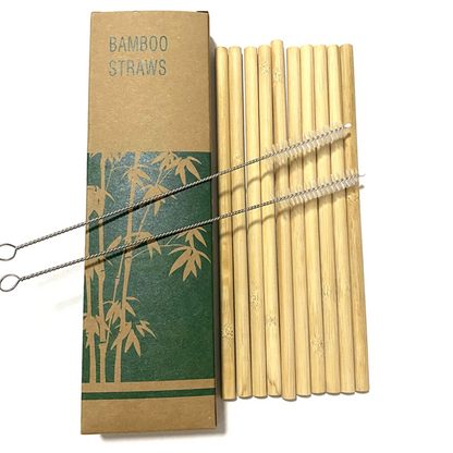 Bamboo Drinking Straws – Reusable, Natural & Eco-Friendly | Made in Vietnam