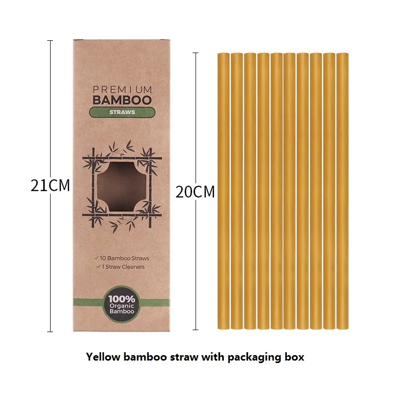 Bamboo Drinking Straws – Reusable, Natural & Eco-Friendly | Made in Vietnam