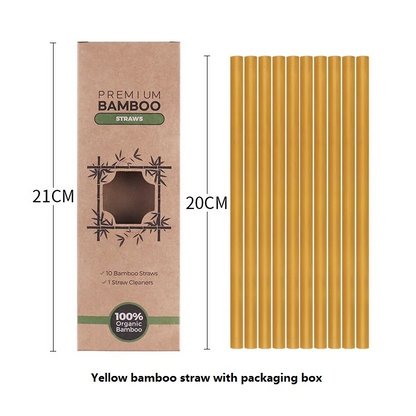 Bamboo Drinking Straws – Reusable, Natural & Eco-Friendly | Made in Vietnam