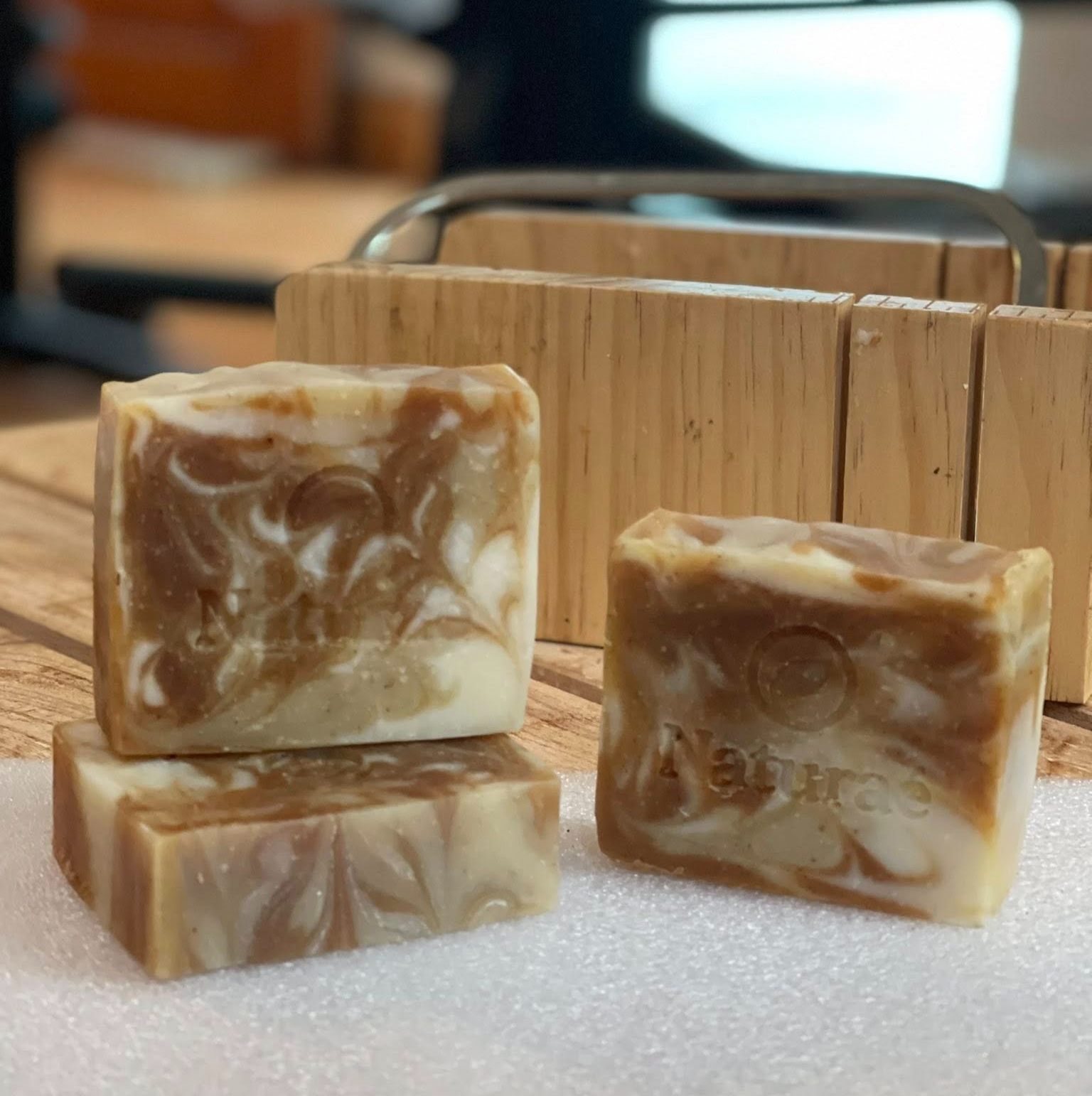 Turmeric Oatmeal Brightening Soap Bar 3