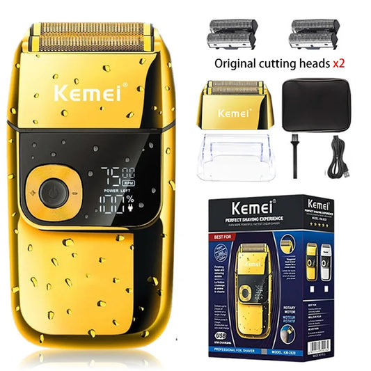 Kemei 2 in 1 Electric Shaver Men - GLOBAL GO