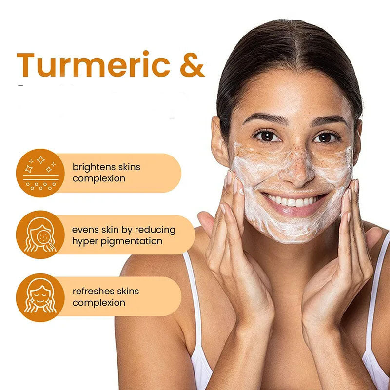 Turmeric Lemon Soap for Acne and Brightening 4– GlobalGo360